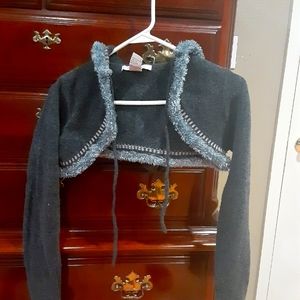 NWOT Vintage 90's Free People Shrug Sweater